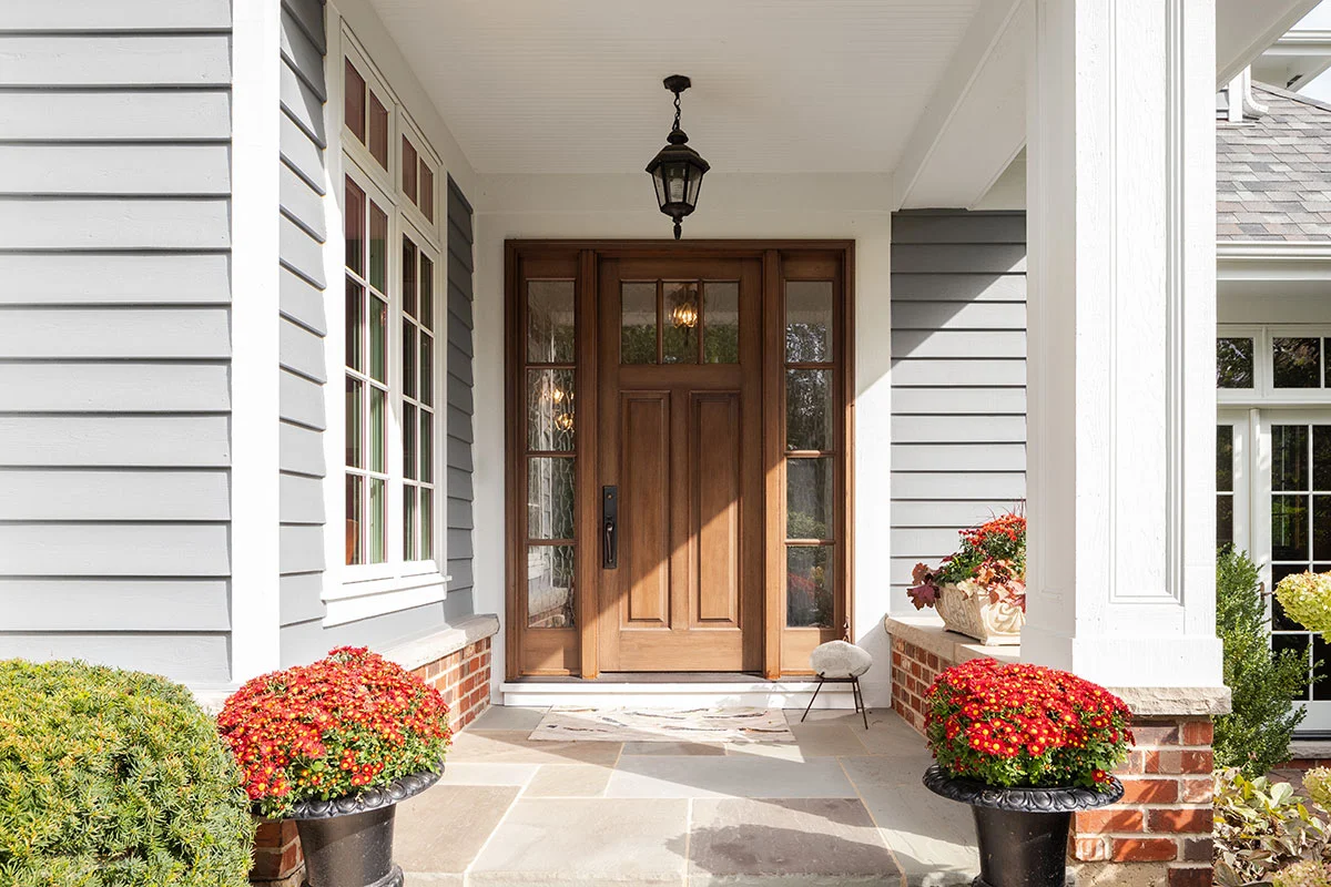 Impact entry door on a South Florida home